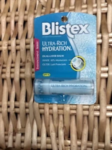 Blistex Ultra-Rich Hydration Dual Layer Lip Balm SPF 15 DISCONTINUED LQQK - Picture 1 of 2