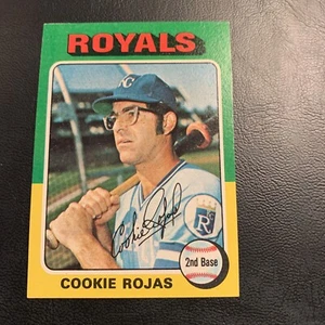 #169 Cookie Rojas 1975 Topps  Baseball Card Cb5 kansas city royals  - Picture 1 of 2