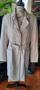 Trench Coat Womens Suit Size 12 Newport News - Picture 1 of 17