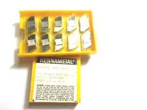 Kennametal 204393 R00 K313 Carbide Grooving Inserts (QTY of 10) (O 858) - Picture 1 of 1