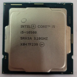 Intel Core i5 Gen 10 I5-10500 3.10 GHz FCLGA1200 Desktop Processor SRH3A - Bild 1 von 2