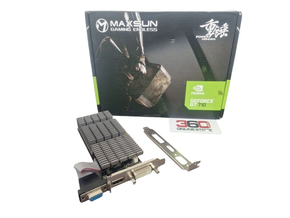 Grafikkarte MAXSUN NVIDIA GeForce GT 710 2GB Silent - Bild 1 von 1
