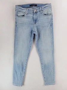 J Brand Jeans Damen 26 Blau Arise Capri Hose Stretch Denim Light Wash Mid Rise - Bild 1 von 15