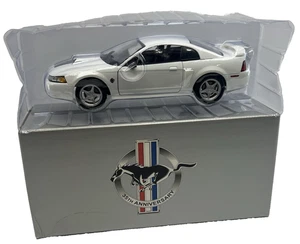 1999 Mustang GT 35th Anniversary Promotional  Die Cast Car - White  Convertible - Picture 1 of 19