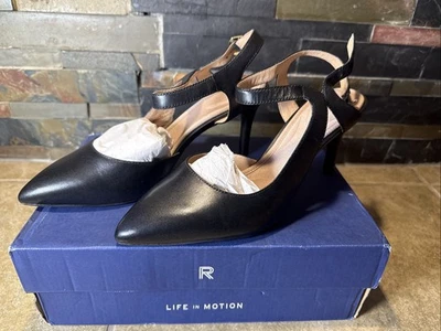 Rockport Mujer Total Motion 75mmpth Correa Cruzada Bomba Trutech Negro Talla 8.5W Foto 1 de 4