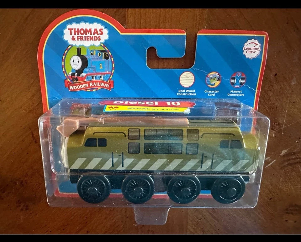 New Thomas & Friends Tank The Train Engine Wooden Railway Diesel 10 - Image 1 of 1