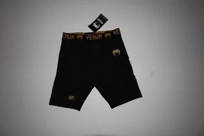 Pantalones Cortos Venum G-Fit Vale Tudo MMA Negros Para Hombre Talla M Foto 1 de 4