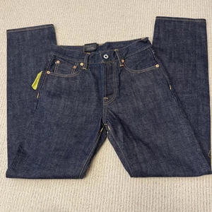 Red Tornado Men's Slim Fit Jeans Vintage Selvage Denim Pants 511 Style 28x30 - Picture 1 of 5