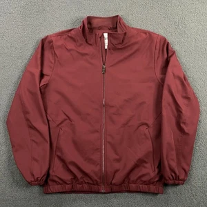Cuts Clothing Jacket Mens Large Windbreaker Bomber Lined Full Zip Friday Project - Picture 1 of 9
