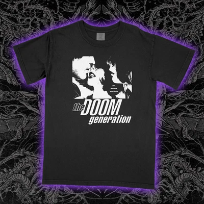 Camiseta Doom Generation Años 90 Película de Culto Gregg Araki Camiseta Gráfica Estética Oscura Foto 1 de 3