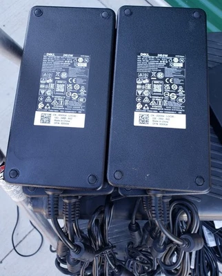 LOT OF 5 Genuine Dell Alienware 240W 19.5V AC Adapter PA-9E - Image 1 of 3