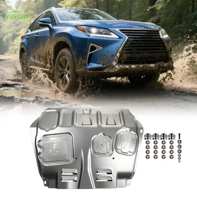 Steel Engine Splash Shield For Lexus RX350 2013-2015 Under Engine Cover Guard Foto 1 de 4