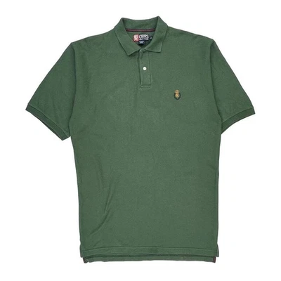 Chaps Ralph Lauren Tall Polo Shirt - Large Green Cotton - Image 1 of 4