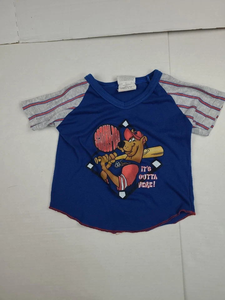 Pijama Scooby Doo de Colección NIÑOS Talla 4 WORMERSER Béisbol Dibujos Animados Red LEER Foto 1 de 4