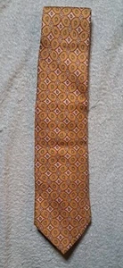 ETRO Milano Krawatte 100% Italienische Paisley Seide Orange Rosa - Bild 1 von 7