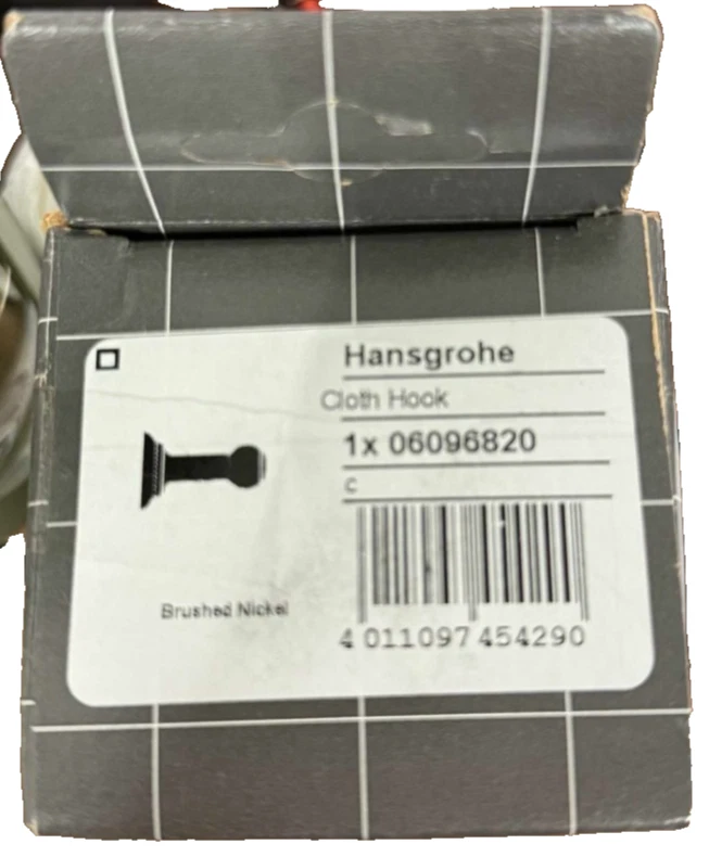 Hansgrohe C Accesorios Bata Única Gancho Modelo: 06096820 Foto 1 de 1