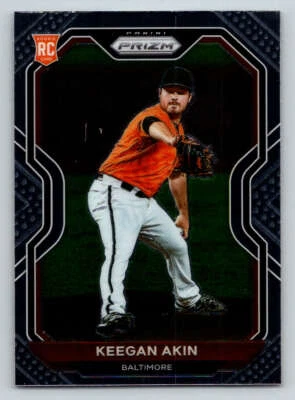 2021 Panini Prizm #14 Keegan Akin RC (ref 188376) - Image 1 of 2