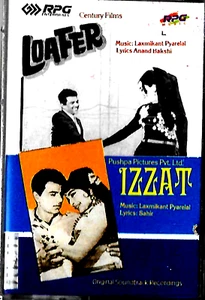 LOAFER & IZZAT - NEW 2 IN 1 BOLLYWOOD MOVIES AUDIO CASSETTE - Picture 1 of 2