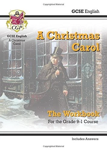 New Grade 9-1 GCSE English - A Christmas Carol Workbook (includes Answers) (CGP - Image 1 of 1