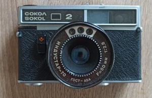 Cámara soviética vintage SOKOL 2 INDUSTAR - 70 1:2,8 F=50 567 - Imagen 1 de 18