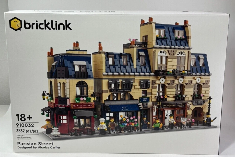 Lego 910032 Bricklink Designer Series 1 Parisian Street - RARE  - Image 1 of 4
