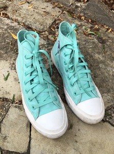 mint converse high tops