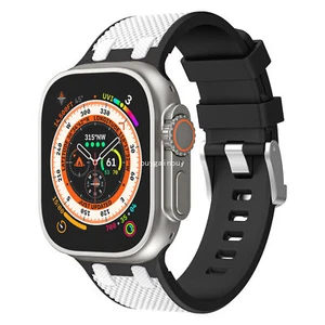 Silicone Band Strap For Apple Watch 11 10 9 8 7 6 5 4 Ultra 3 2 SE 42/44/45/49mm - Picture 1 of 35