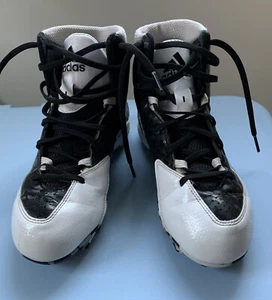 Adidas Filthyquick 2.0 Mid Men's Sz 5.5 Football Shoes Cleat Black/White S83948 - Picture 1 of 5