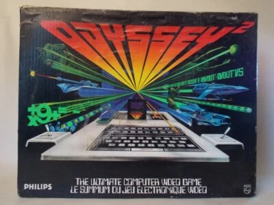 Odyssey 2 Raro Nuevo En Caja Philips Consola de Juegos 2 Mandos Juego 1980 De Colección Foto 1 de 4