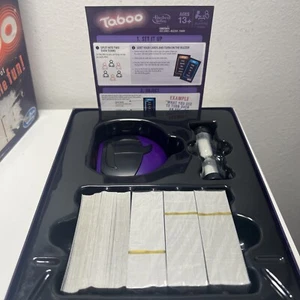 Taboo The Classic Game Of Unspeakable Fun With Electronic Buzzer No Box - Picture 1 of 1