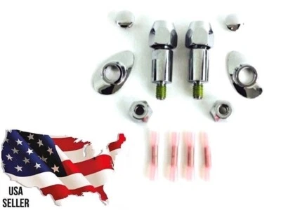 Harley Softail Custom Springer HD 53959-06 cromo señal de giro reubicación 03-2017 Foto 1 de 4