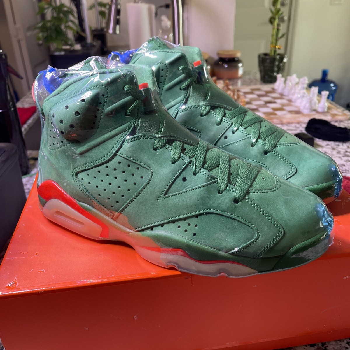 Jordan 6 Retro NRG Green Suede Gatorade for Sale Jordan 6 Retro NRG Green Suede Gatorade for Sale