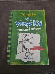 The Last Straw (Diary of a Wimpy Kid) - Paperback By Kinney, Jeff - VERY GOOD - Picture 1 of 3