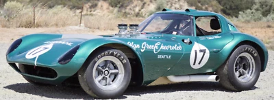 Race Car1 18Le Mans24Racing Custom Built1960s Vintage GT Concept Carousel Gray12 - Image 1 of 4