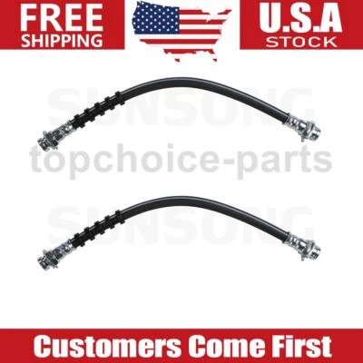 2x Manguera de freno trasero línea de freno para 1985 1986 1987 1988 1989 - 1991 Oldsmobile 98 Foto 1 de 4