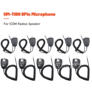 10PC HM-118N 8Pin Microphone For ICOM IC-706 IC-208H IC-2100H IC-2200H Radios - Picture 1 of 12