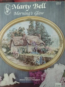 Cross Stitch "Morning's Glory" by Marty Bell; Beautiful design - Picture 1 of 2