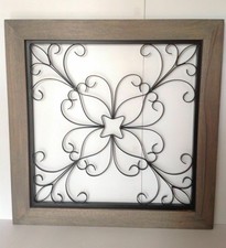 Pottery Barn Metal Wall Mounted Decor Sculptures For Sale Ebay