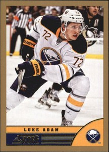 2013-14 (SABRES) Score Gold #53 Luke Adam
