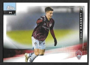 2021 Topps MLS COLE BASSETT Base Card - COLORADO RAPIDS - #87 - Picture 1 of 1