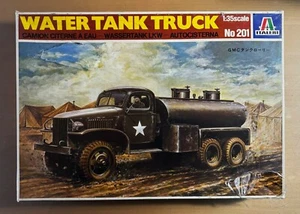 ITALERI 201 - WATER TANK TRUCK - 1/35 PLASTIC KIT SIGILLATO - Foto 1 di 1