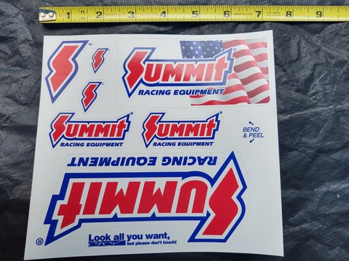 Summit Racing Equipment Decal - Racing / Toolbox | eBay