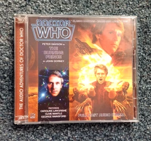 DOCTOR WHO THE BURNING PRINCE Audio CD Big Finish - #165 Peter Davison - Picture 1 of 2