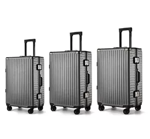 ALU RAHMEN Koffer Reisekoffer Hartschalenkoffer Rollkoffer Handgepäck Kofferset - Bild 1 von 34
