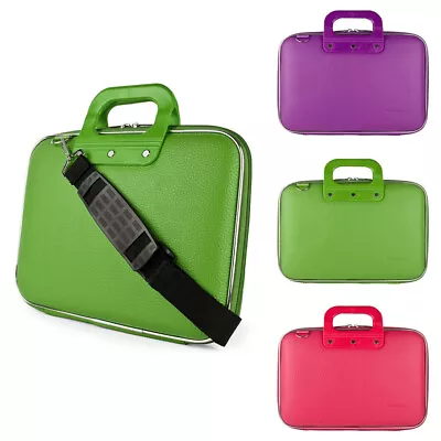 Semi Hard Leather Sleeve Tablet Case Laptop Bag For 10" Microsoft Surface Go 3 - Image 1 of 4