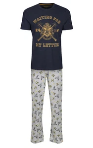 MENS PYJAMAS HARRY POTTER EX UK STORE NIGHT WEAR S M L XL XXL RRP £18 LOUNGEWEAR - Picture 1 of 2