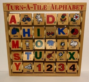 Turn-A-Tile Alphabet - Picture 1 of 1