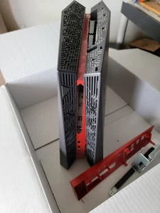 ASUS Republic of Gamers G20AJ BAREBONES DIY Gehäuse Mainboard Kühler G20cb *LESEN* - Bild 1 von 3