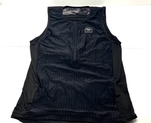 Zoot schwarz ärmellos Triathlon Laufen Schwimmen Radfahren großes Trikot 1/2 Reißverschlusstasche - Bild 1 von 5