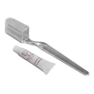 Dolcos Flow Pack Zähne Set 100-teilig - Zahnbürste und Zahnpasta - Bild 1 von 2